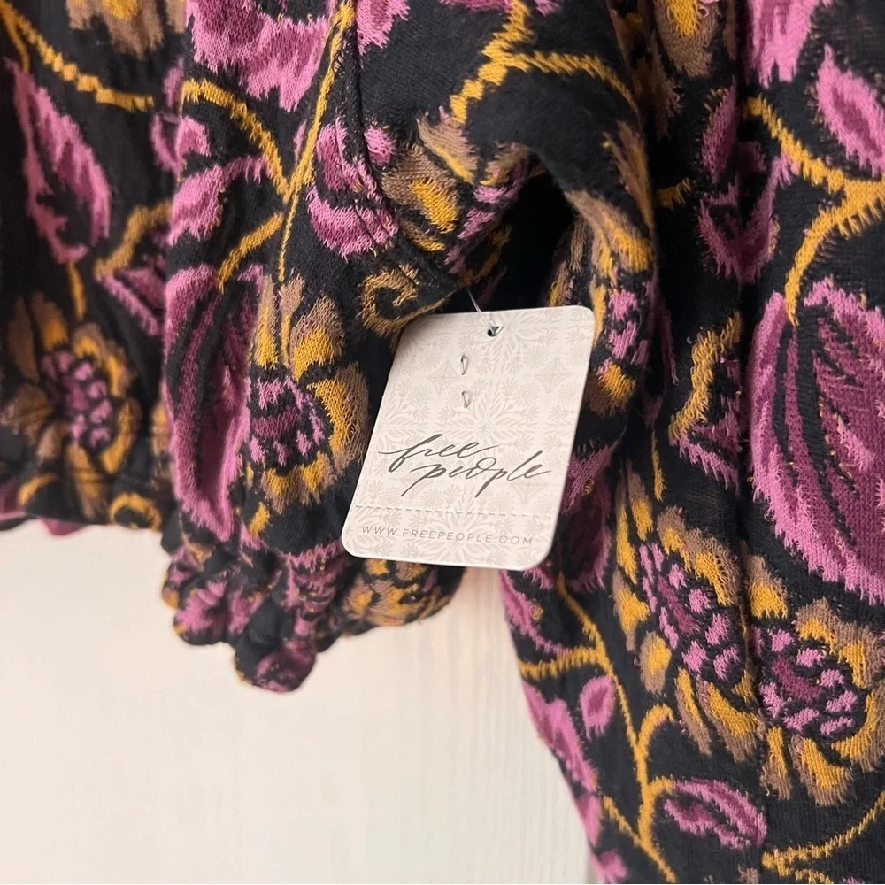 NWT Free People No Ordinary Drapey Reversable Top, Small